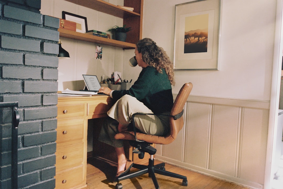 remote work desk