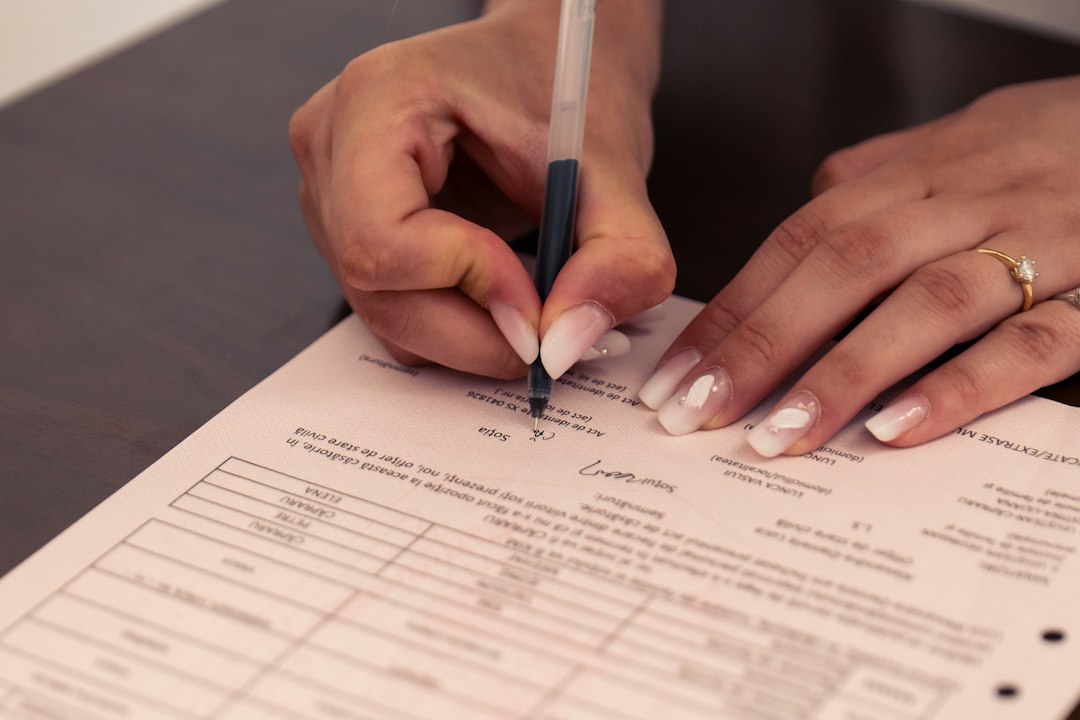 contract document checklist pen