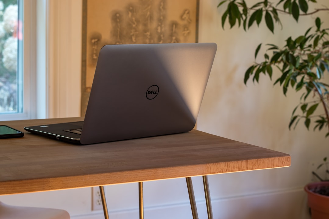 office laptop work