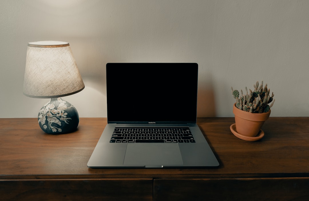 office laptop work