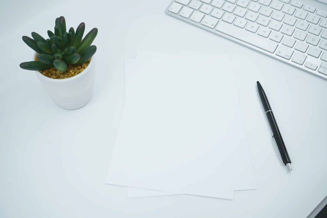 office desk checklist document
